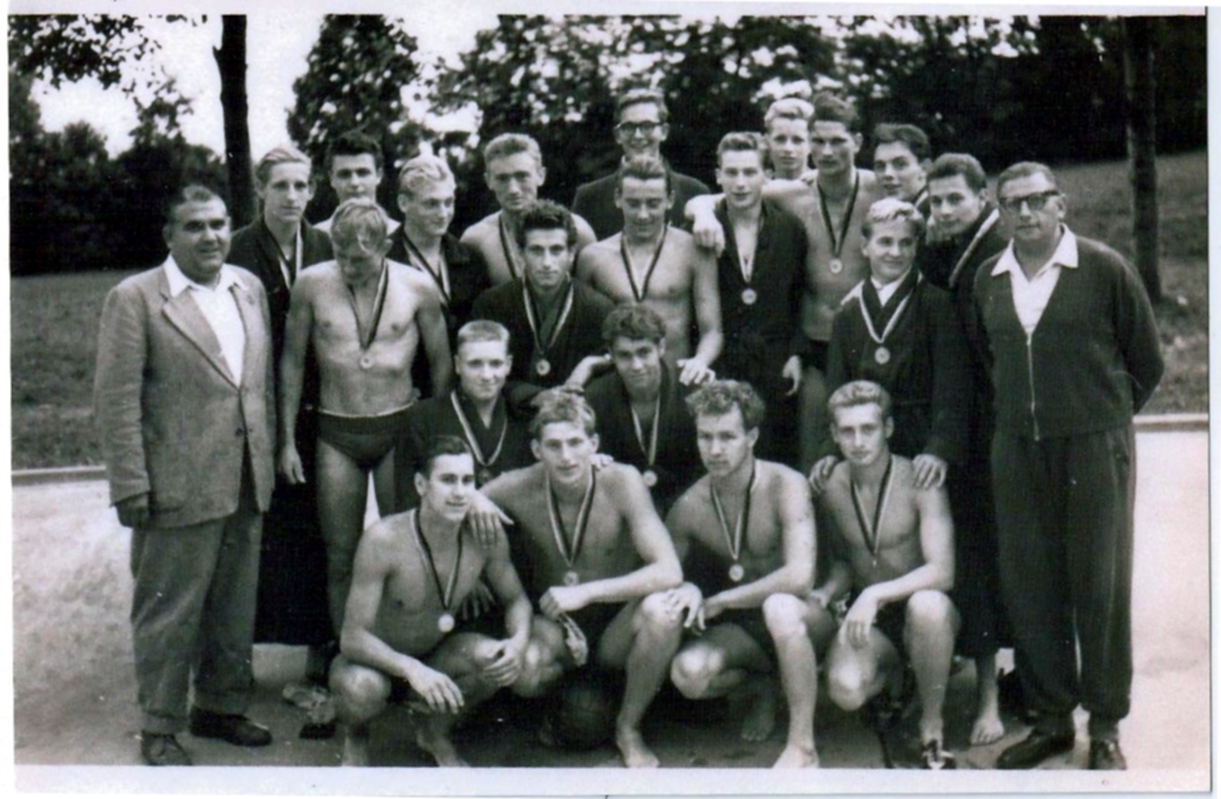 Deutsche Jugendmeisterschaft in Altenburg - gemischte Mannschaft (mit der SG Dynamo Magdeburg 23.08.1958