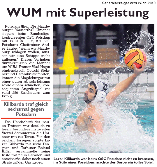 WUM mit Superleistung